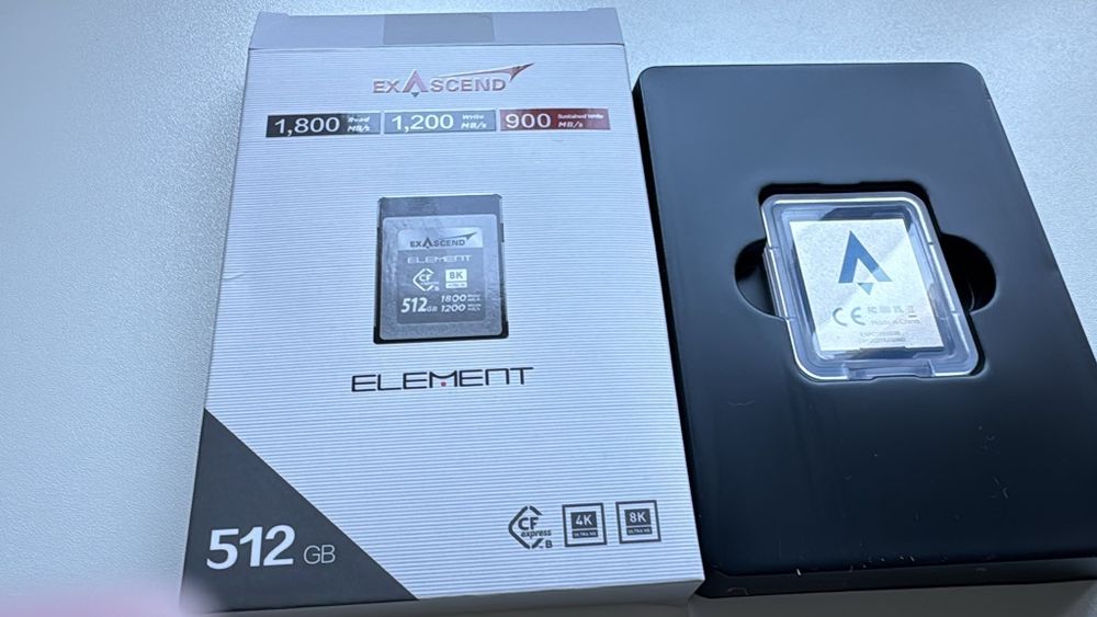 EXASCEND Element CFexpress Tipo B 512GB 1800MB/s