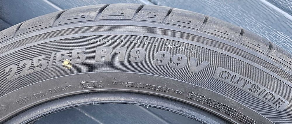 Komplet opon Kumho Ecsta PS71, rozmiar 225/55 R19