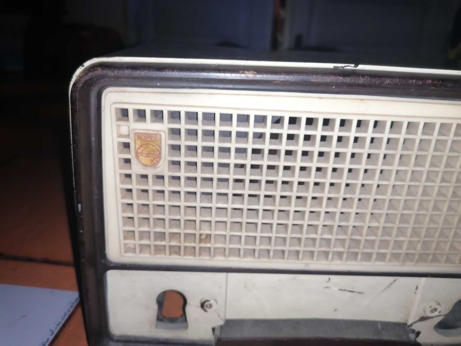 Caixa bakelite para rádio antigo Philips