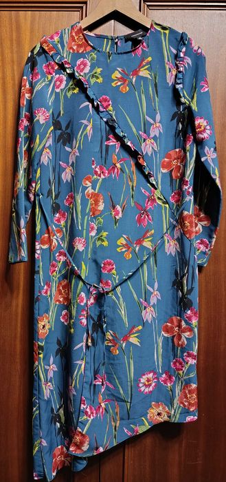 Letnia asymetryczna sukienka