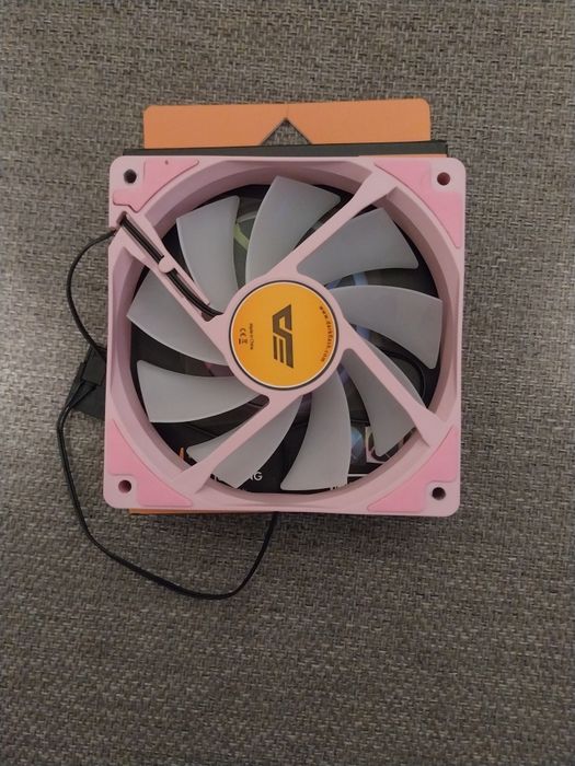 Wentylatory Darkflash Rainbow LED na Molex