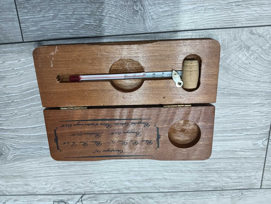 Termometr do wina antyk stary nie chiny