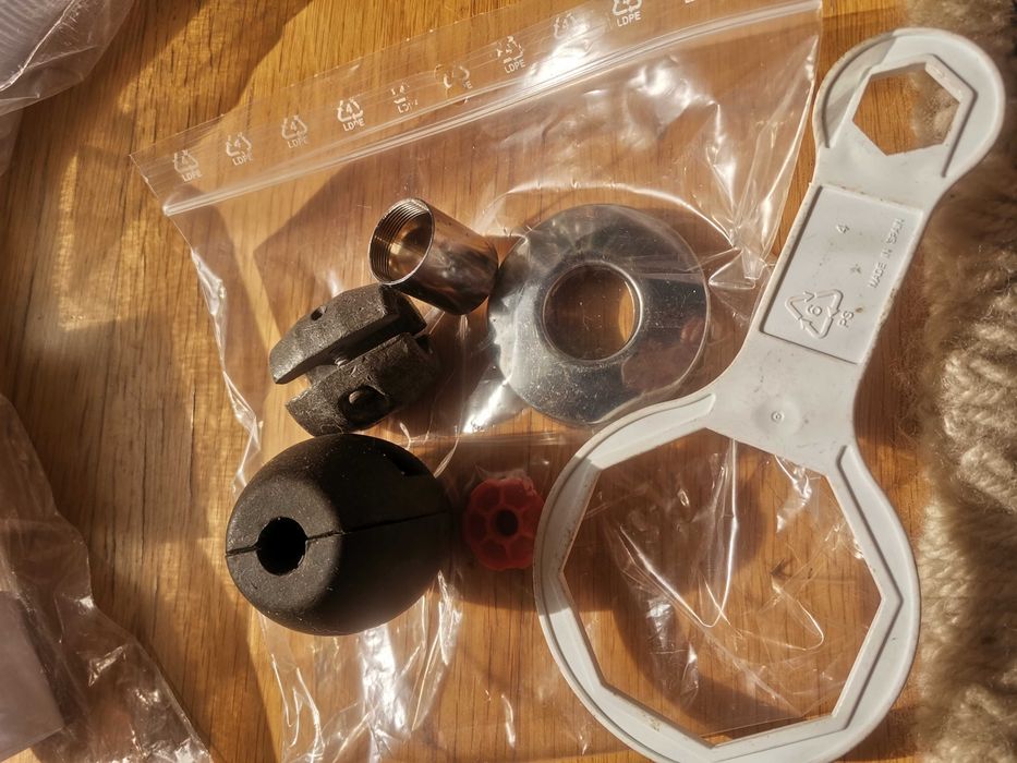 Material de obras de WC