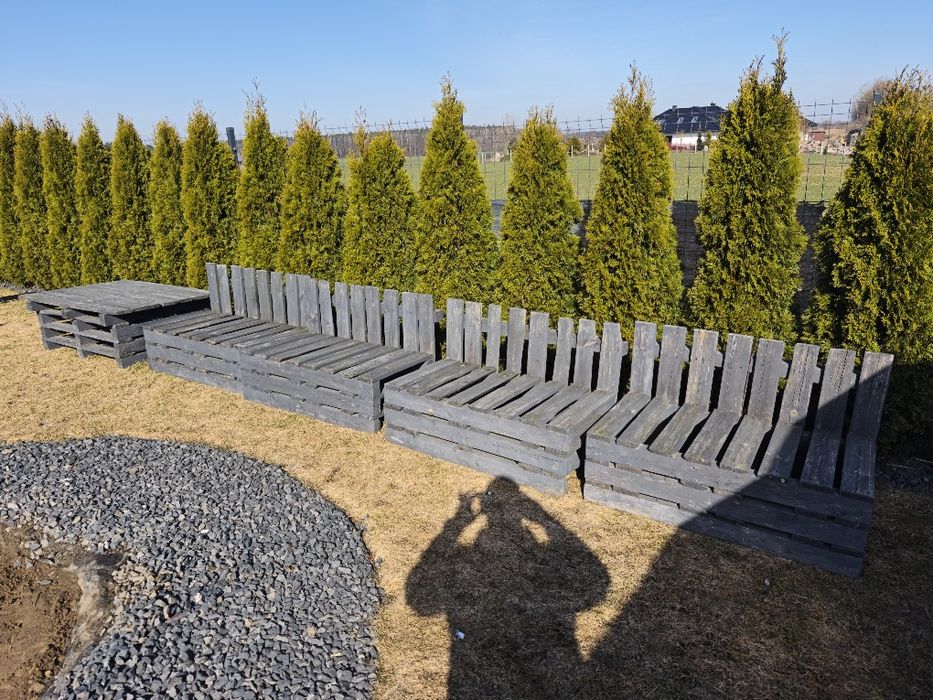 Meble ogrodowe z palet