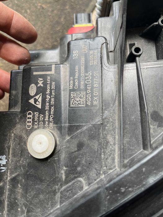 audi a6 c7 фара  Full led 4G0941034E  MATRIX 4G0941035