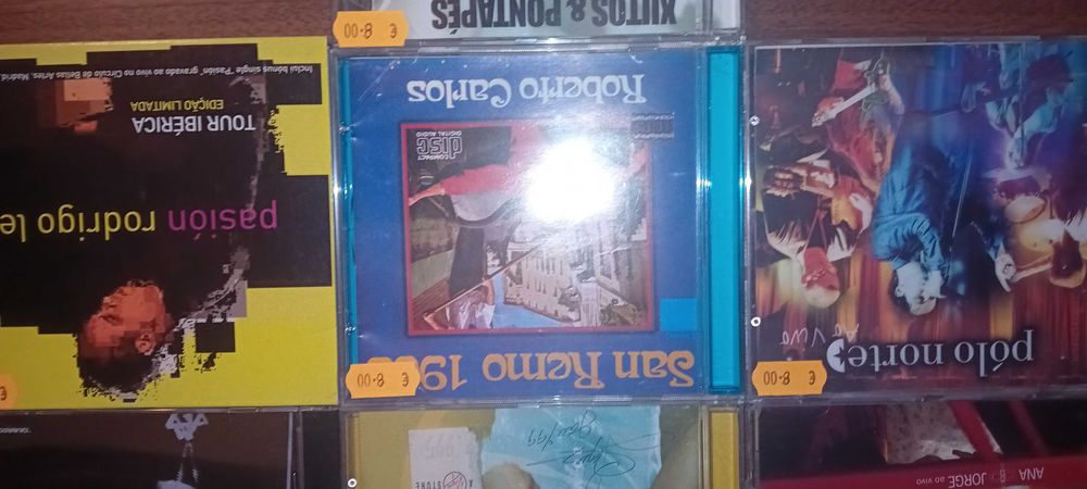 Música em Cd Portuguesa e Brasileira Concertos ao Vivo.