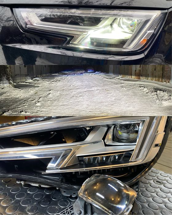 Полировка фар , перепаковка , ремонт, установка линз, бронепленка