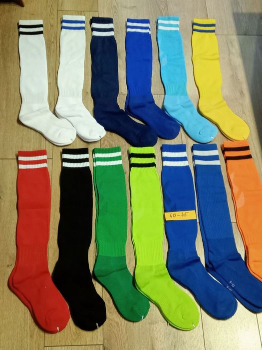 Гетры детские ЛЁГКИЕ (размер 27-34,32-39,40-45) футбольные (за пару)