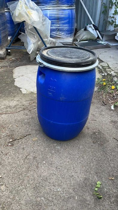 Бочка, тара, ємність пластикова, харчова Б/В 30/60/160/200 л $