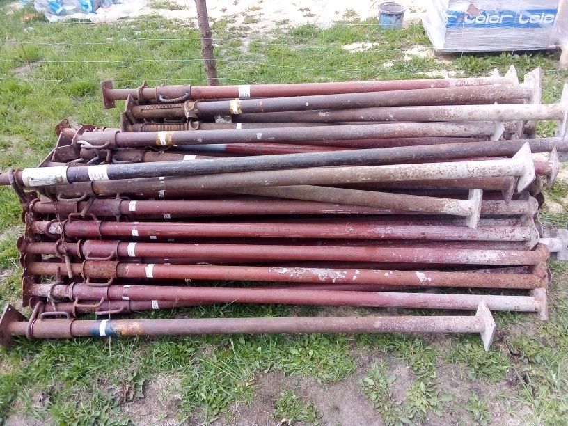 Stemple podpory budowlane sztyce 0.20 zł/24 godz