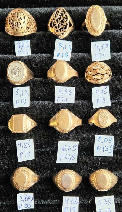 В продаже золотые изделия производства СССР