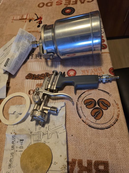 Pistola de pintura nova