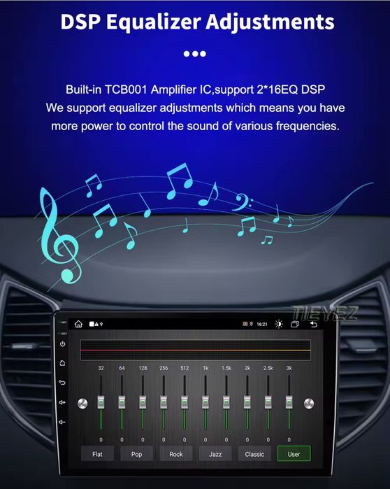 Rádio Android CarPlay Kia Picanto 3 de 2015-20 CarPlay GPS 2/32GB NOVO