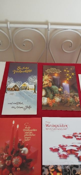 Dez Postais de Natal, alemães