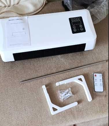 обогреватель настенный + сушилка тепловентилятор с пультом  дуйка конд