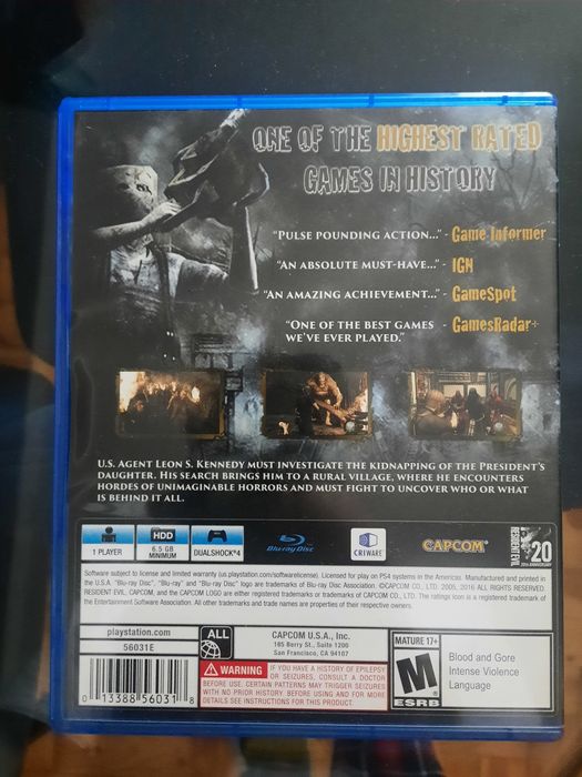 Resident Evil 4 Ps4