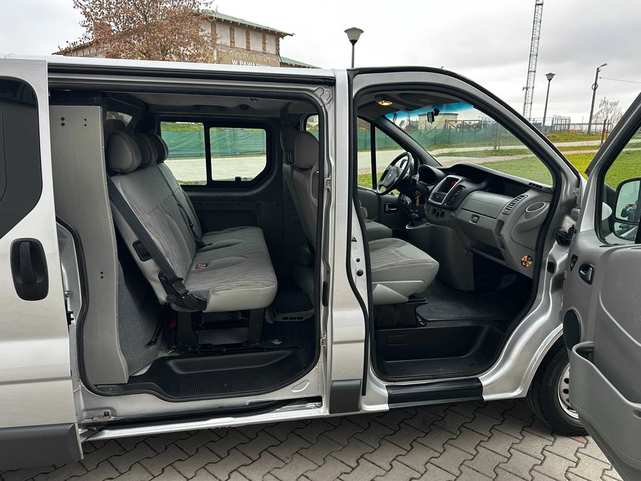 Nissan Primastar Trafic 2.0_Brygadówka_ 5os_Opłacony_195tys km!!