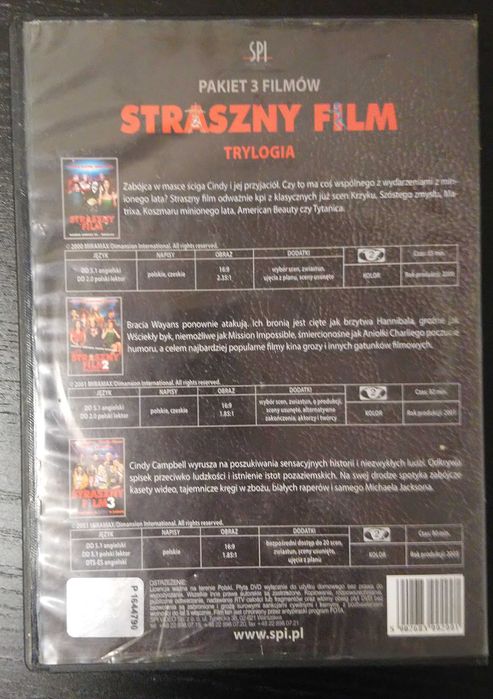 DVD Straszny film
