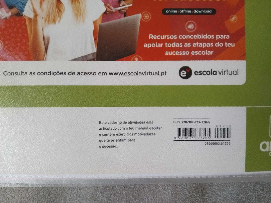 Caderno de atividades 8º FQ, TIC, CN, ING