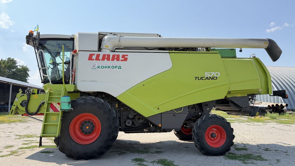 Комбайн Claas Tucano 570 2016 р.в. +жниварка Cerio 680
