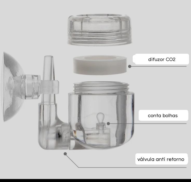 Kit difusor CO2 várias peças ou difusor CO2 4 em 1427388559835146244