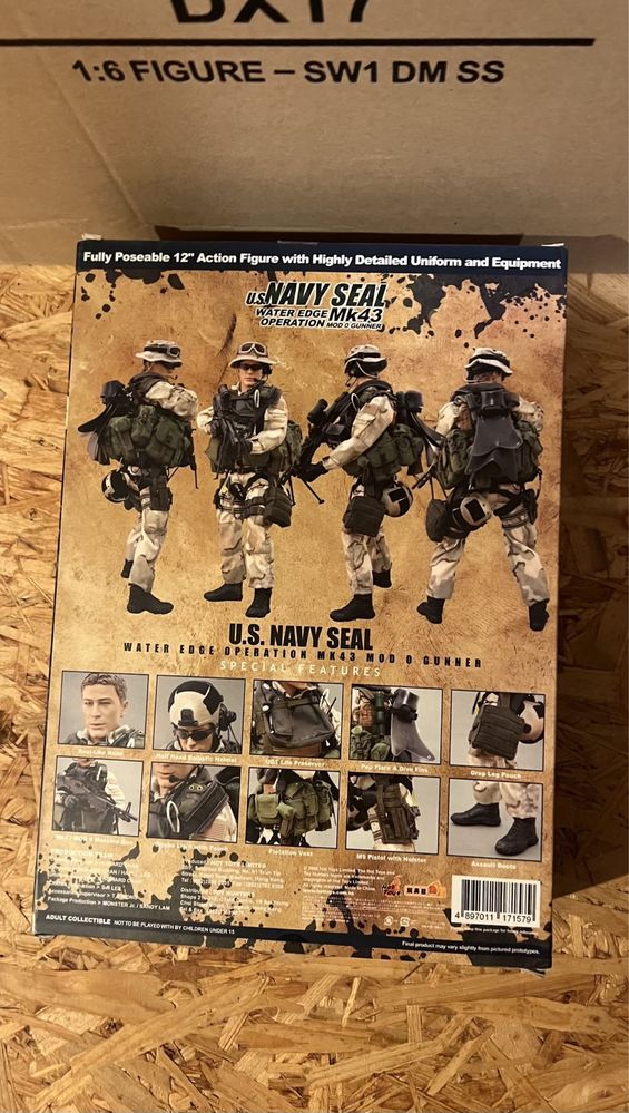 NAVY SEAL（WATER EDGE MK43） Hot Toys - US NAVY SEAL Water Edge Operation - MK43 MOD0