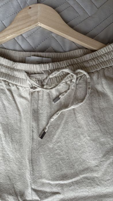 Лляні штани Zara в розмірі XL