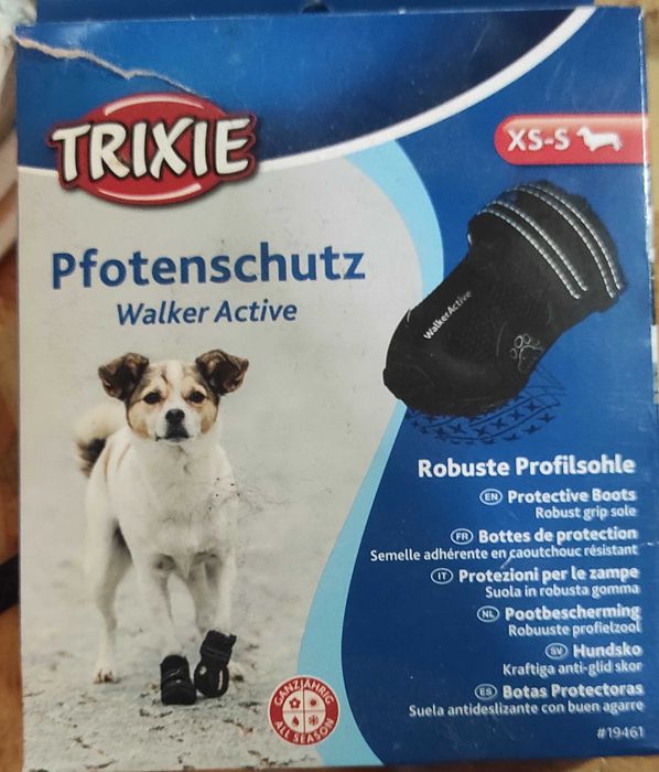 Botas protetoras para cao. Novas