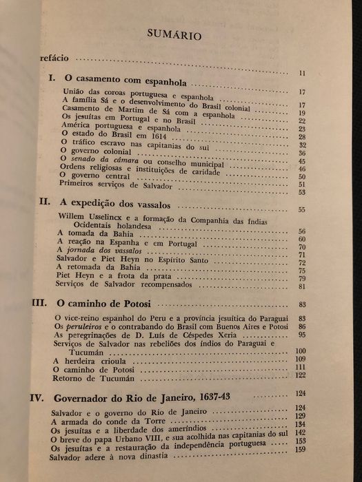 As Capitanias do Brasil / C. Boxer: Salvador de Sá