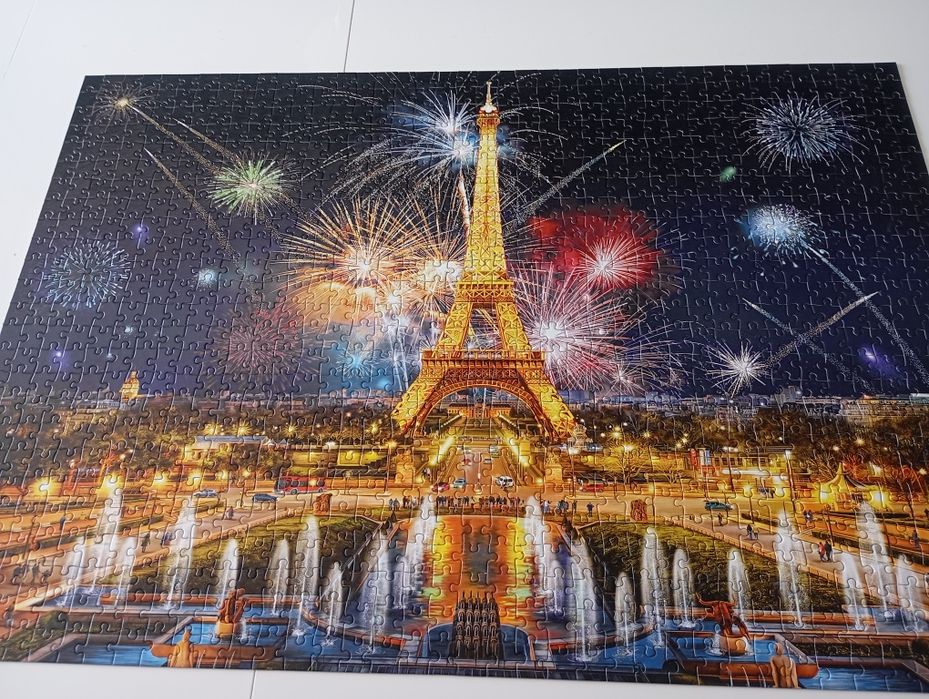 Puzzle 1000, kompletne