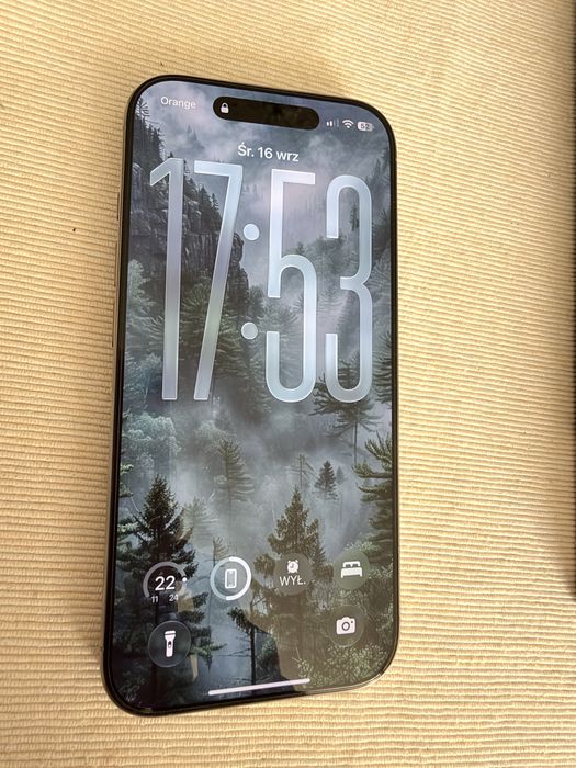 IPHONE 16 PRO 128gb srebrny