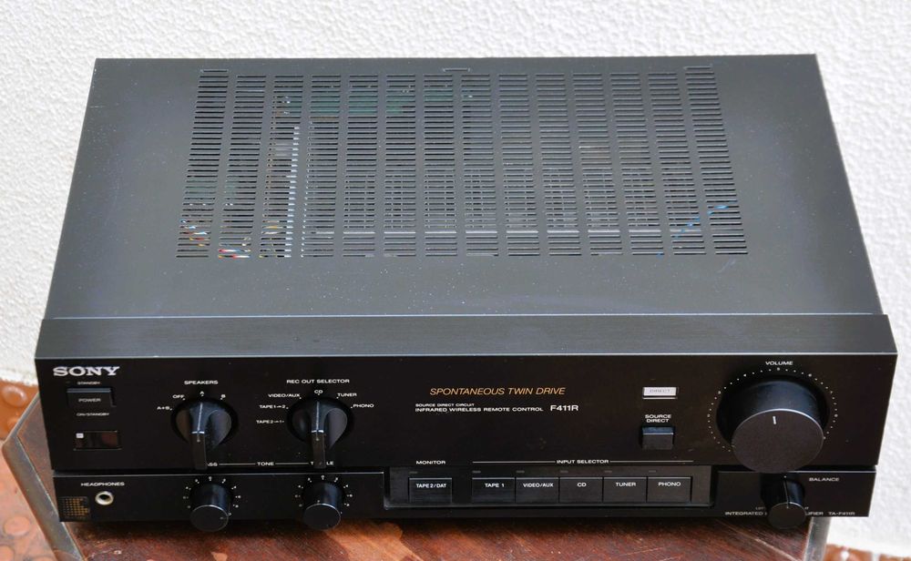 Stereo Integrated Amplifier - SONY TA F 411