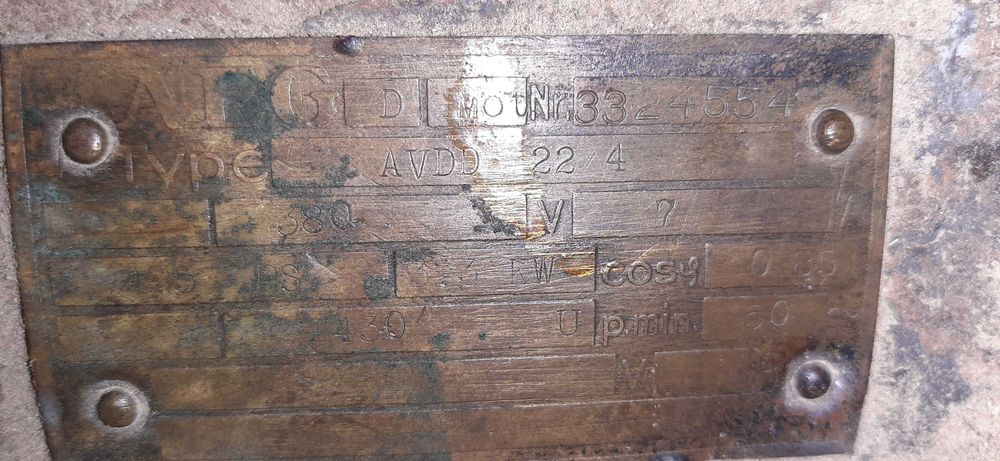 ZABYTKOWY Silnik elektryczny AEG AVDD 22/4