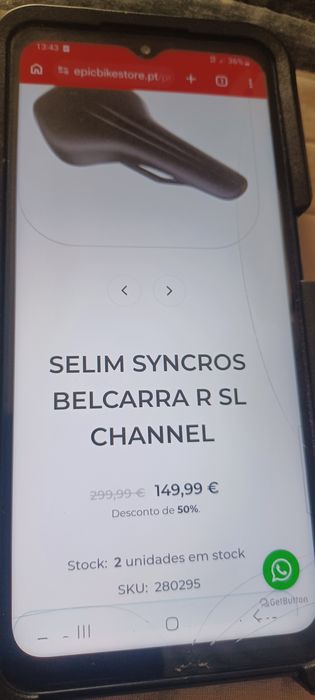 vendo selim syncros belcarra R sl aChannel