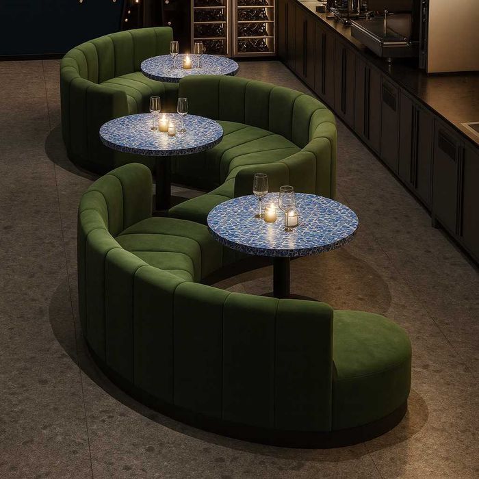 Loże barowe kanapy sofy do klubu restauracji baru lokalu PRODUCENT