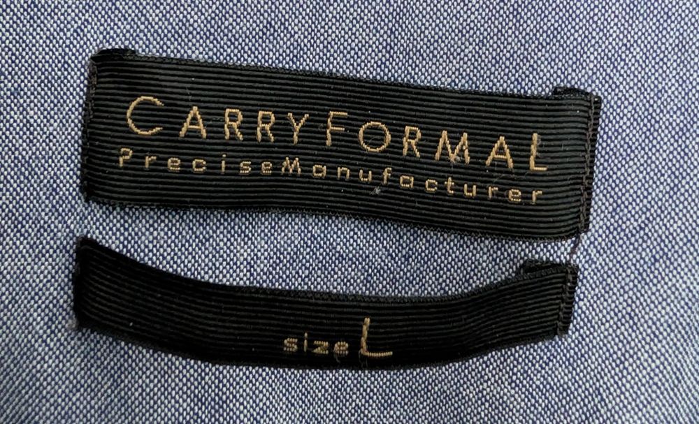 Koszula męska CARRY, rozmiar L, długi rękaw