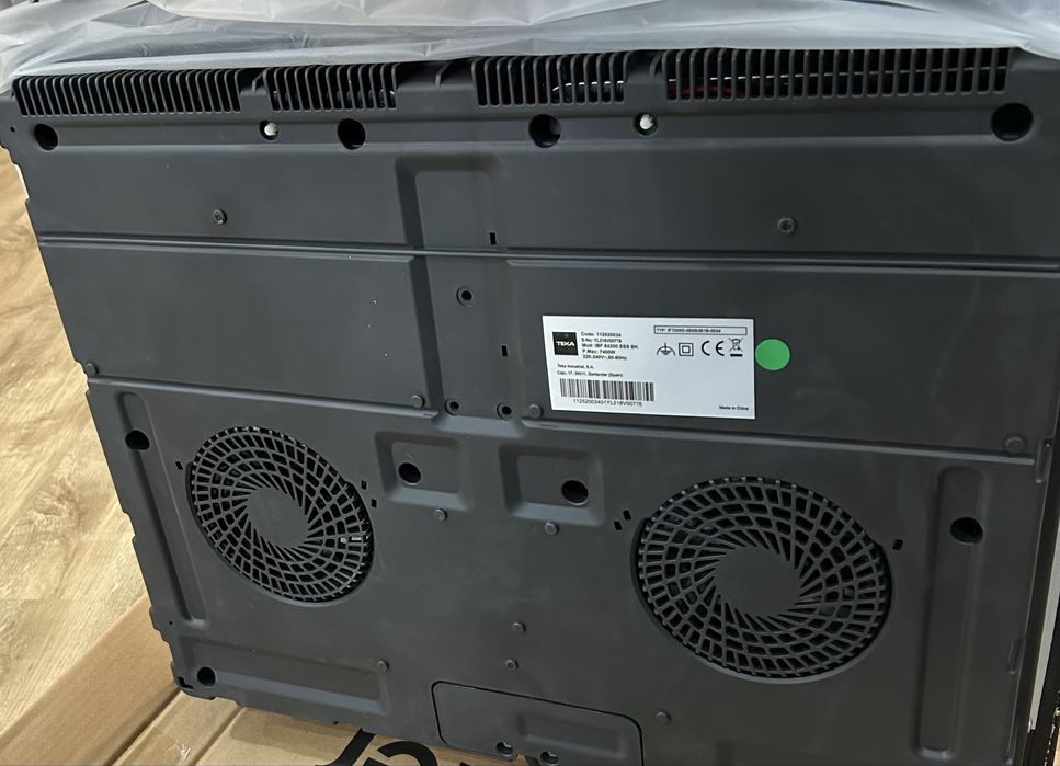 Placa de Indução Teka IBF 64200 SSS BK | 59 cm | 4 Zonas | Preto