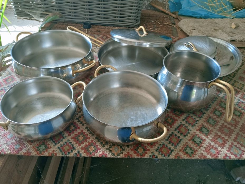 Trem de cozinha  tacho panela e grelhador