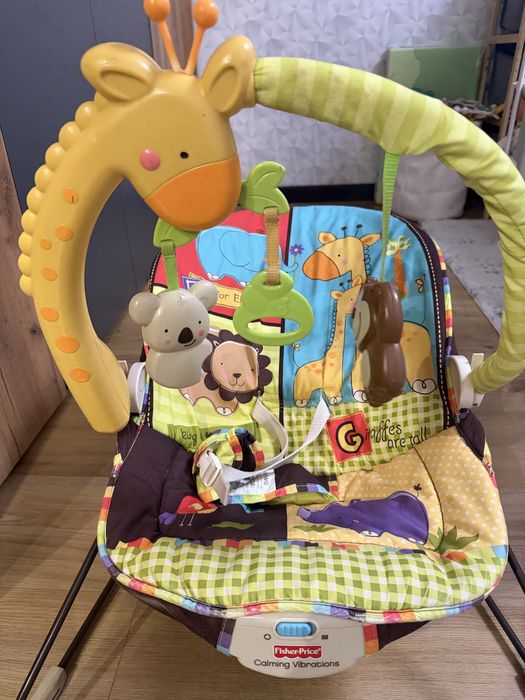 Шезлонг дитячий Fisher  Price в хорошому стані
