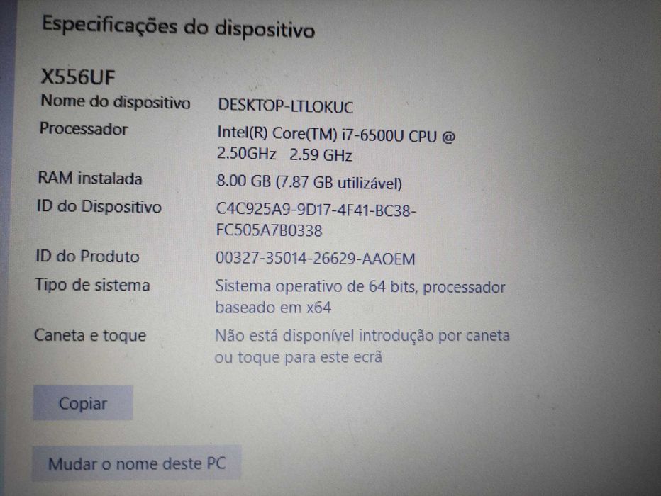 ASUS X556UF - Second-hand - Functional64752406453761121