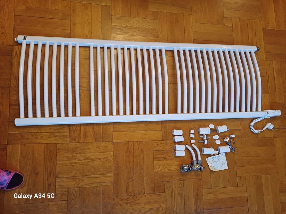 Grzejnik elektryczny z regulacją  temperatury 150cm x50cm 300w okazja