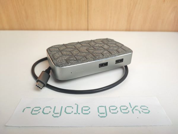 Moshi Symbus Q Compact USB-C Dock with Wireless Charging