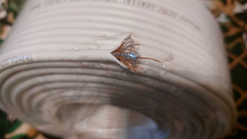 Trinix RG-59 (3C-2V) Коаксиальный кабель внутренний бухта 100 м