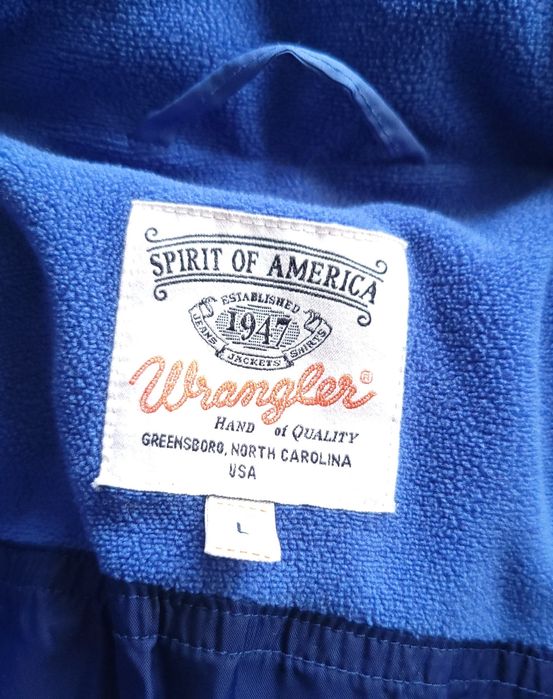 Niebieska kurtka zimowa – Wrangler – L