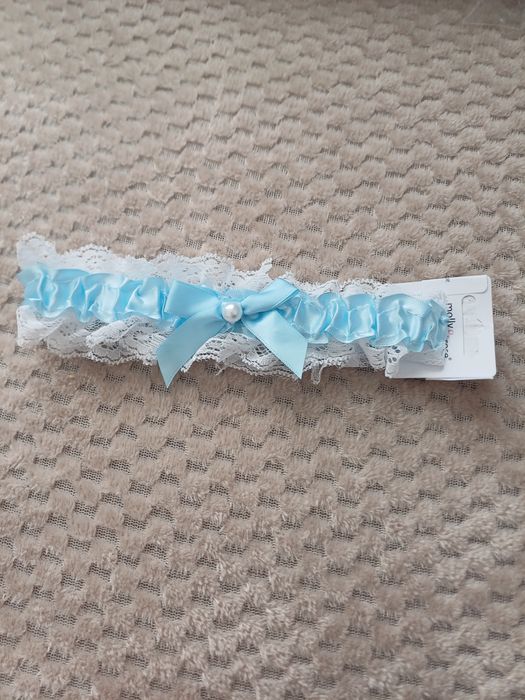 Podwiązka jasnoniebieska