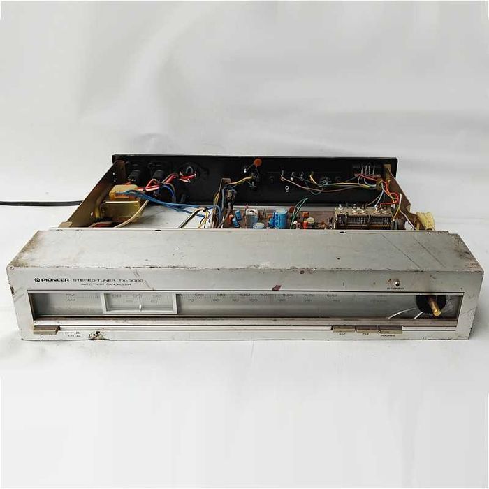 Uszkodzony tuner Pioneer TX-3000 na części, niekompletny