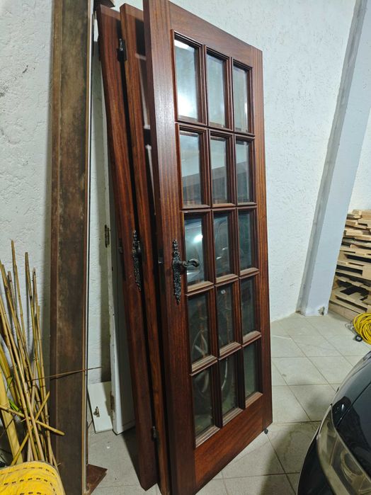5 portas de interior de madeira
