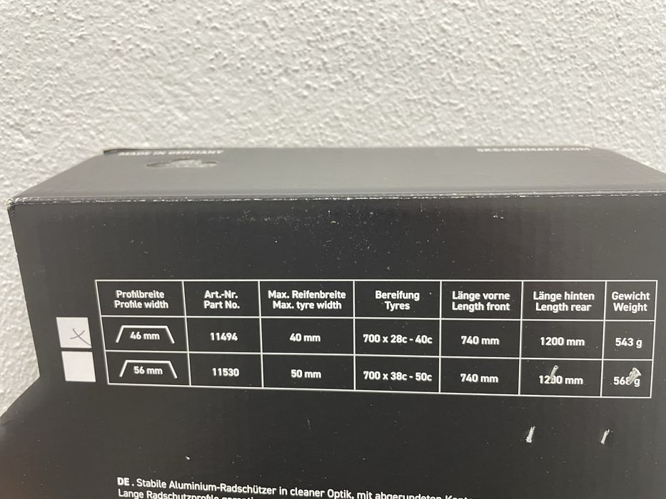 Guarda lamas de Bicicleta EDGE AL