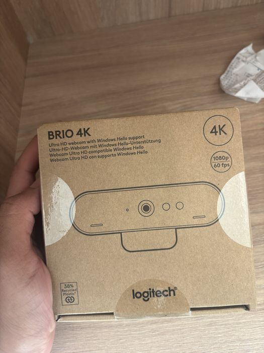 Logitech Brio 4K UHD webcam