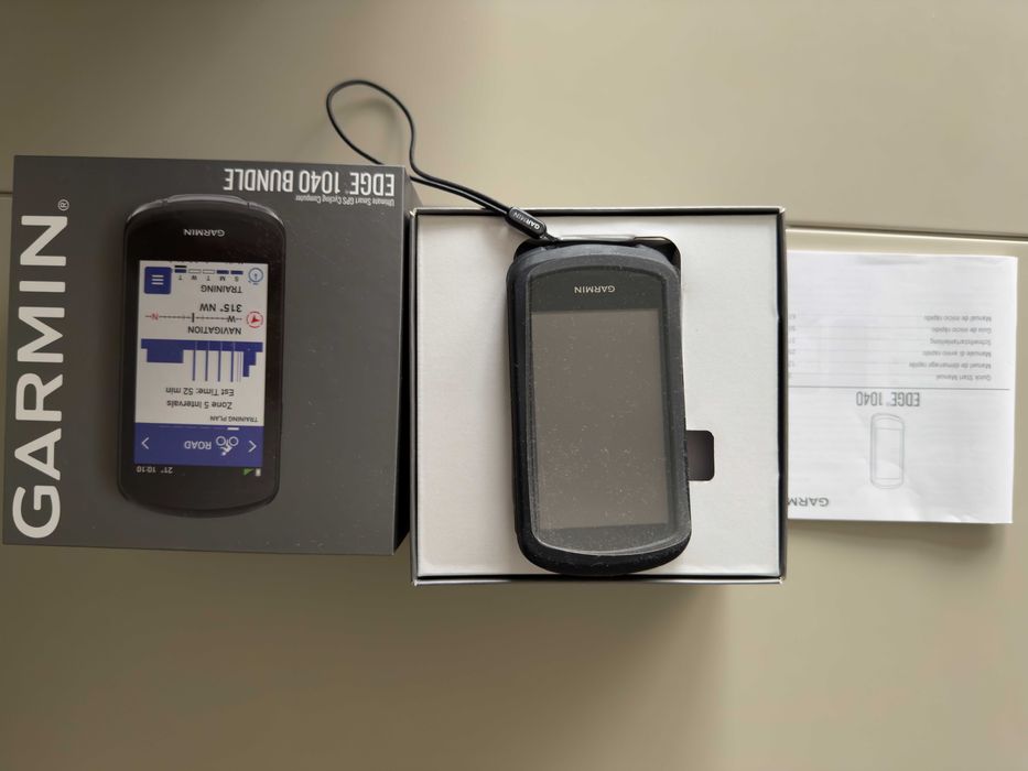 Garmin Edge 1040 Bundle - estado igual a novo